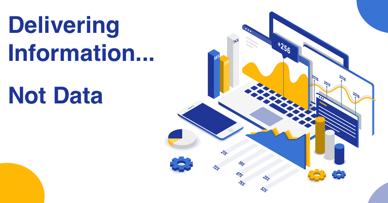 The future of client reporting 3: Data vs Information